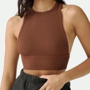 Joah Brown Longline Tank • Rust/Oxblood